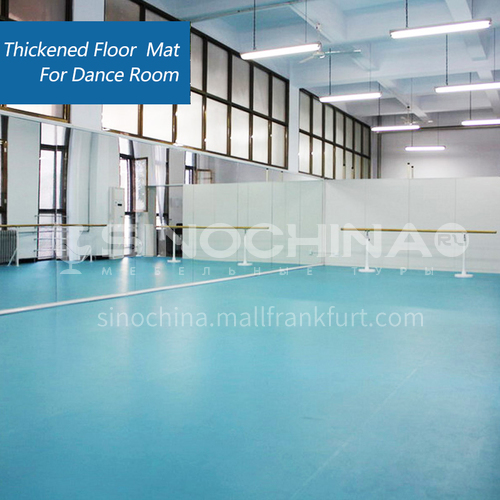 Special floor glue for dance room kindergarten indoor pvc floor dance room seamless plastic sports mat